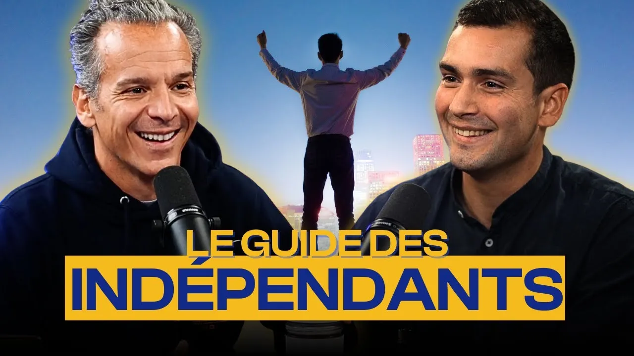 En studio avec l'animateur du podcast La Martingale